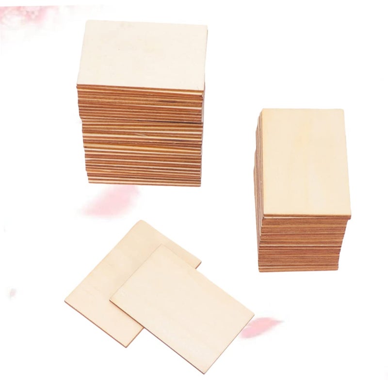 Colorful Wooden Log Slices Kit For Crafts And Dollhouse Decoration - Image 3