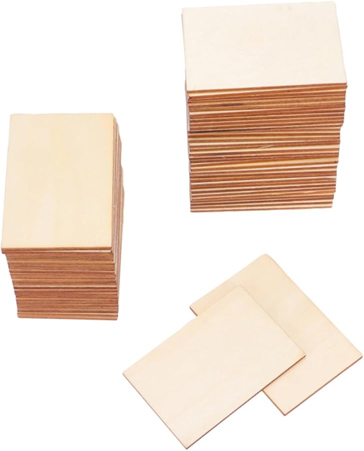 Colorful Wooden Log Slices Kit For Crafts And Dollhouse Decoration - Image 1