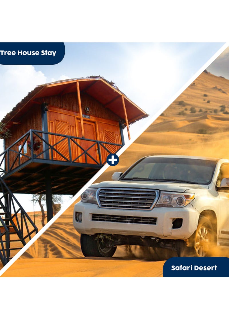 Wondergifts - Tree House Stay & Safari for Two Experience Gift with Free Spa Voucher - Image 1