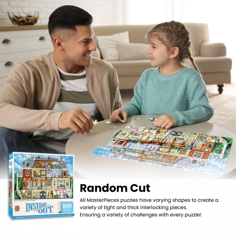 MasterPieces 1000 Piece Jigsaw Puzzle For Adults, Family, Or Youth - Walden Manor House - 19.25"x26.75" - Image 5