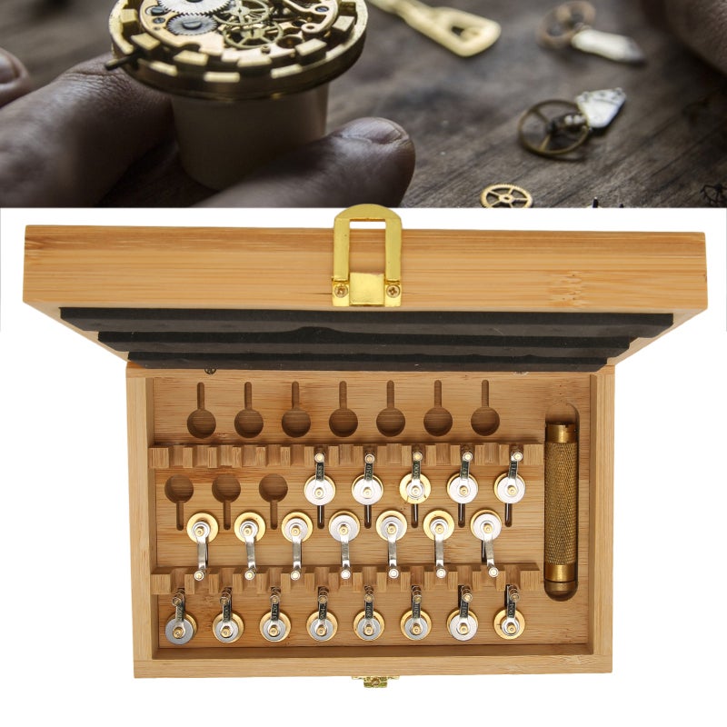 Watch Mainspring Winder: 20 Model Copper Tool Set - High Precise Durable Design Watch Repair Tool for Professional Watchmakers & Watch Maintenance - Image 5