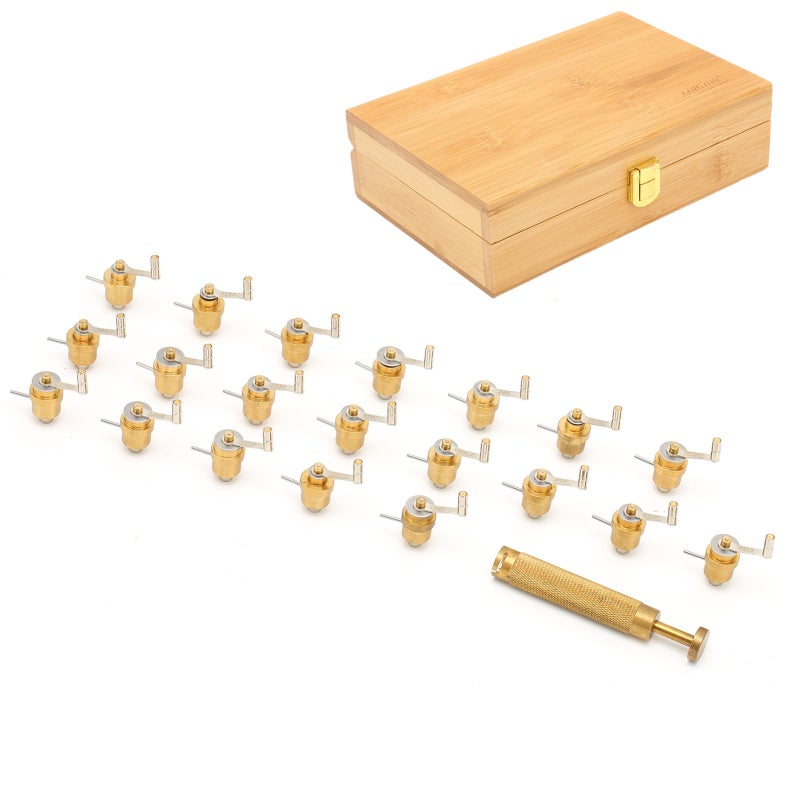 Watch Mainspring Winder: 20 Model Copper Tool Set - High Precise Durable Design Watch Repair Tool for Professional Watchmakers & Watch Maintenance - Image 3