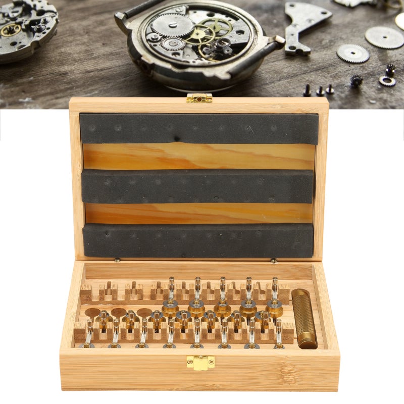 Watch Mainspring Winder: 20 Model Copper Tool Set - High Precise Durable Design Watch Repair Tool for Professional Watchmakers & Watch Maintenance - Image 2