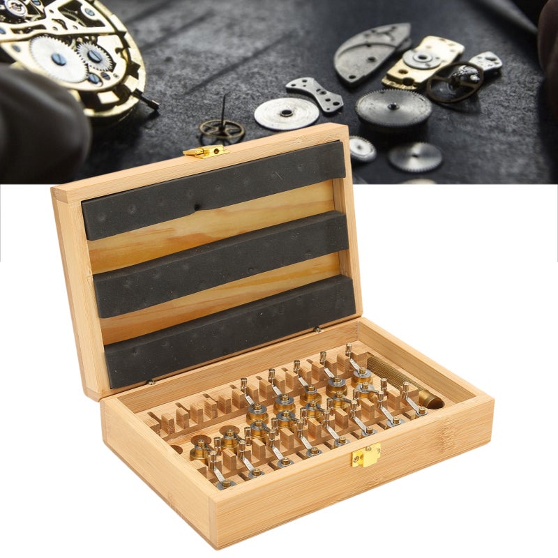 Watch Mainspring Winder: 20 Model Copper Tool Set - High Precise Durable Design Watch Repair Tool for Professional Watchmakers & Watch Maintenance - Image 4