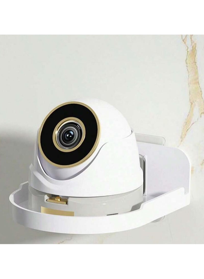 Small Wall Shelf for Surveillance Cameras, Speakers, Baby Monitors, and More – Universal Adhesive Shelf, Easy to Install without Drilling  - Image 1
