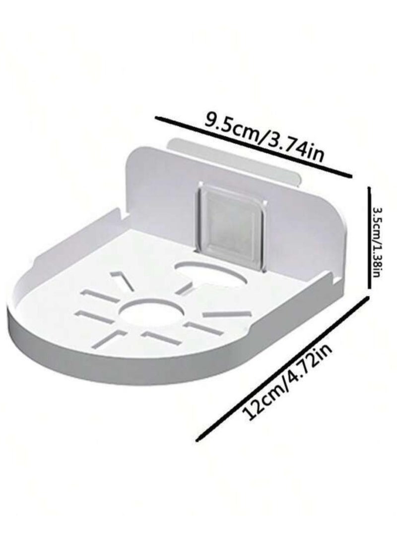 Small Wall Shelf for Surveillance Cameras, Speakers, Baby Monitors, and More – Universal Adhesive Shelf, Easy to Install without Drilling  - Image 5