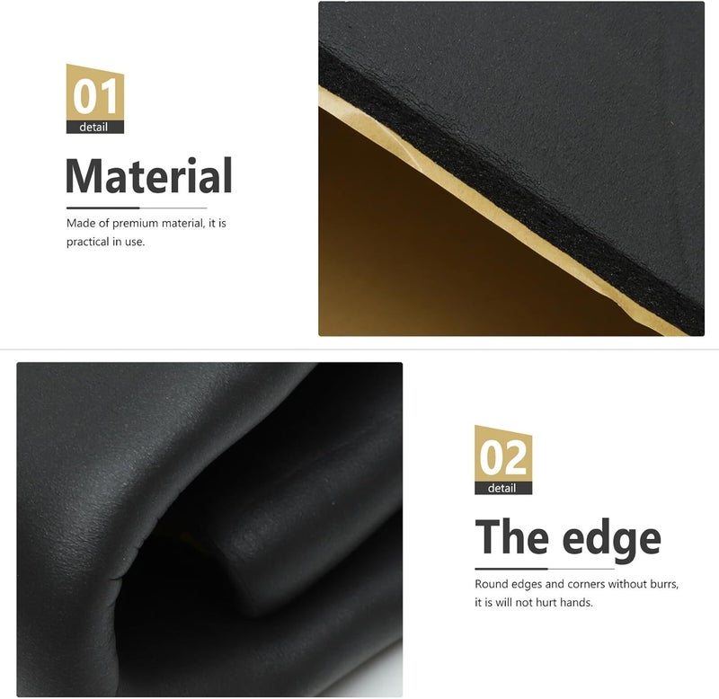 Car Sound Deadening Insulation Mat Xin Thick Heat and Noise Deadener for Engine Hood Door Trunk Auto Soundproof Panel with High Heat Resistance and Easy Installation - Image 5