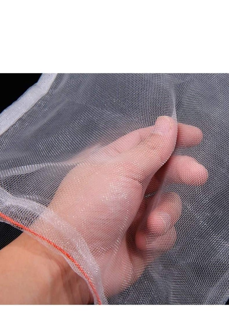 Garden Grape Netting Bags, Fruit Protection Bags for Fruit Trees, Fruit Mesh Cover Bags with Drawstring Protect Tomato, Guava, Flower from Birds 4 * 6INCH