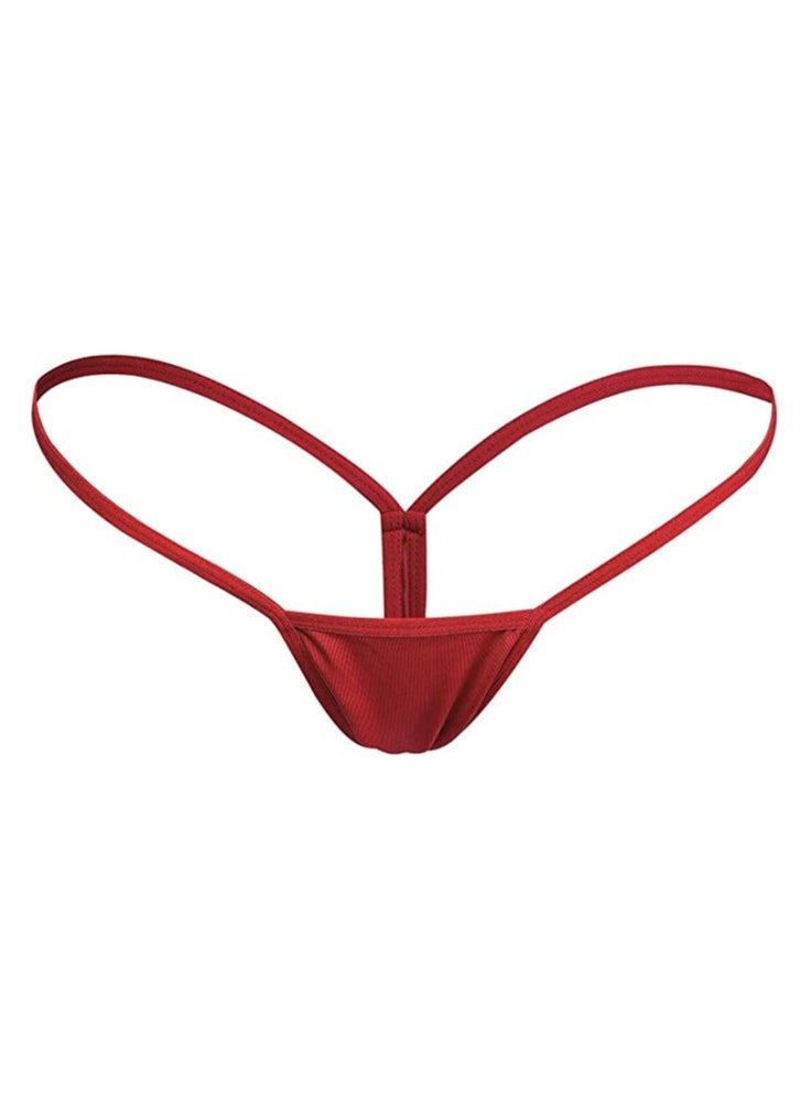 STAUD - Women's G-String Lace Thongs Panties Underwear 5pcs Low Rise T-Back Underpants Lace T Pants One Line Low Waist Comfortable G-String Underwear Thongs Panties Lingerie Underwear (Size: L) - Image 1