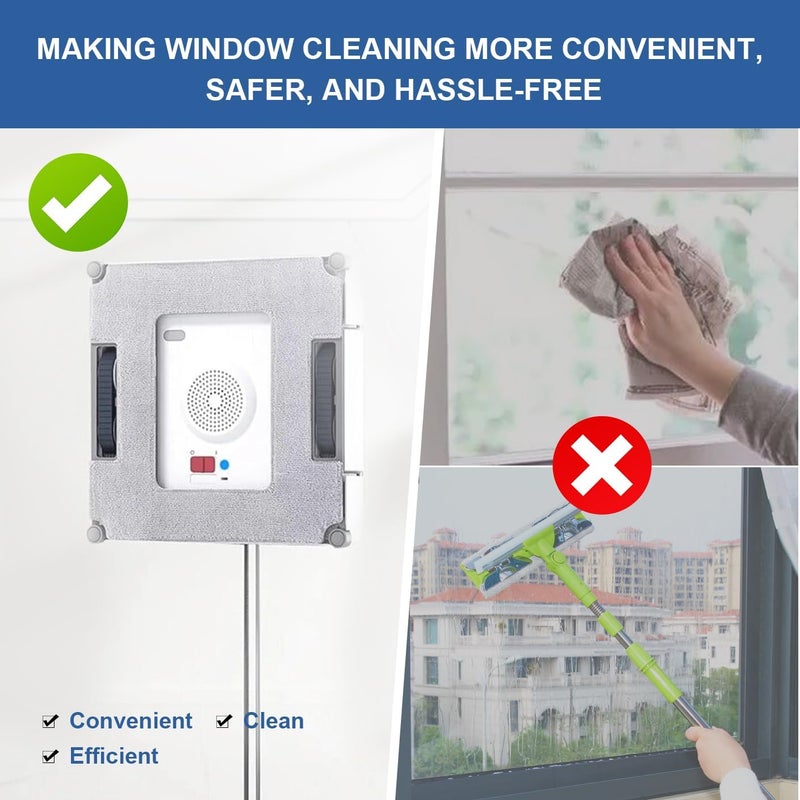 GreeSuit 12 PCS Washable Cleaning Rag Mop Cloths for WINBOT W1 / W1 Pro/ W2 Omni/ W2 Window Vacuum Cleaner Robot Mop Pad Accessories - Image 4