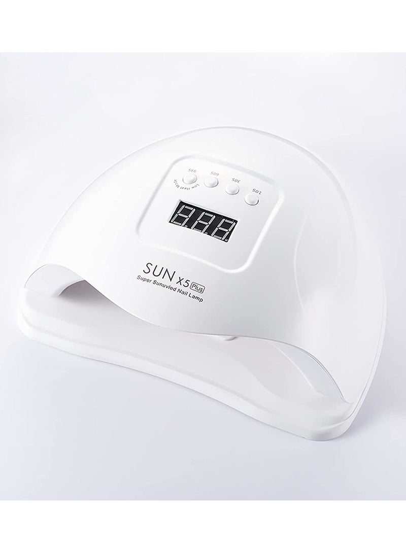 Sun مجفف طلاء الأظافر Sun X5 سريع الجفاف 120 واط LED تلقائيًا بالأشعة فوق البنفسجية - Image 2