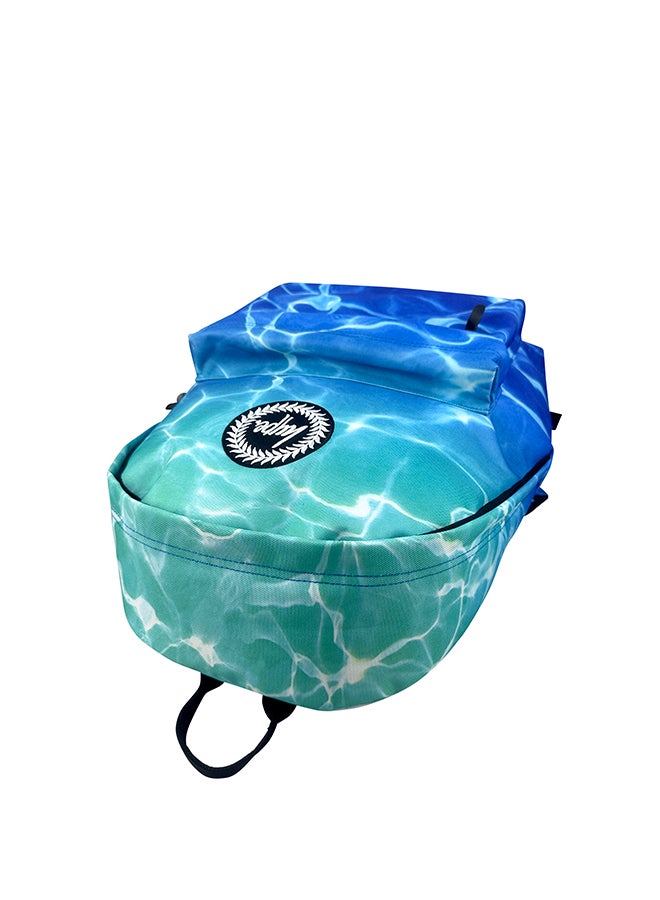 Hype Backpack Iconic Blue Pool Fade - Image 4