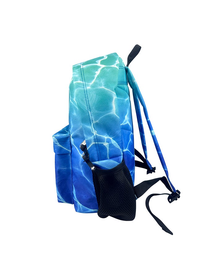 Hype Backpack Iconic Blue Pool Fade - Image 2