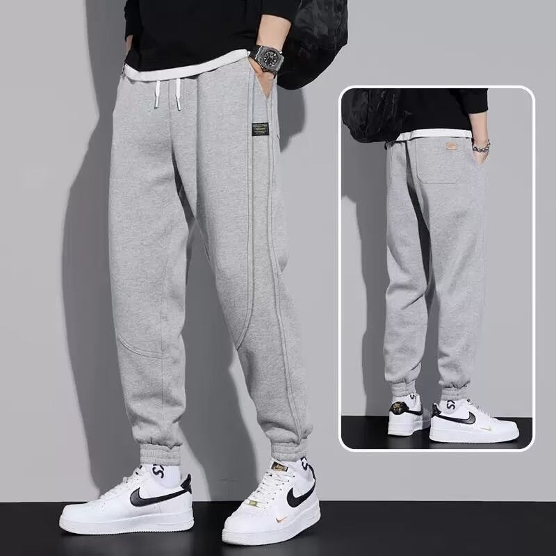 Jogger Sweatpants For Men Trendy Brand Drapey Wide-Leg Trousers Loose Men'S Casual Pants - Image 1