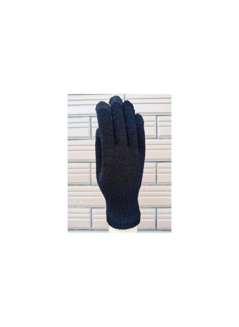 Loquat Solid Knit Gloves