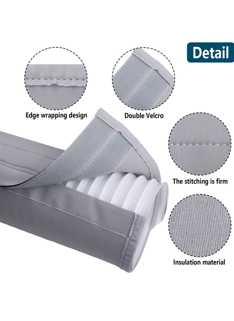 Air Conditioner Hose Cover Wrap, Insulated AC Duct Vent Sleeve for Portable AC, Fits 5" and 5.9" Diameter Exhaust Hoses  - Image 5