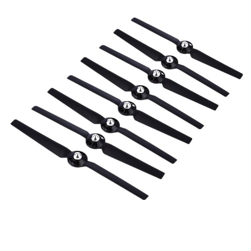 Hooshion 4 Pairs Propellers Rotor Blade Sets A B for YUNEEC Q500 Q500M Q500 Q500 4K Typhoon G RC Air Force Airplane Helicopter Propeller Quadcopter DroneBlack - Image 2