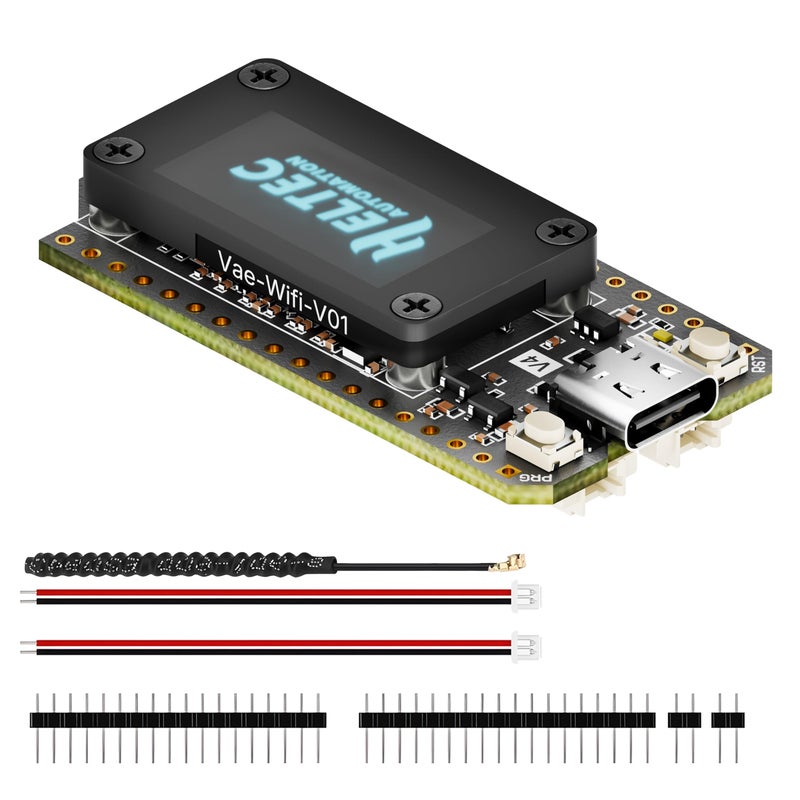 Heltec Automation Heltec ESP32 LoRa 32 V4 Development Board with OLED Display Upgraded ESP32 S3 SX1262 27dBm High Power Chip for WiFi Meshtastic IoT Devices Arduino Smart Home and Wireless Communication - Image 1
