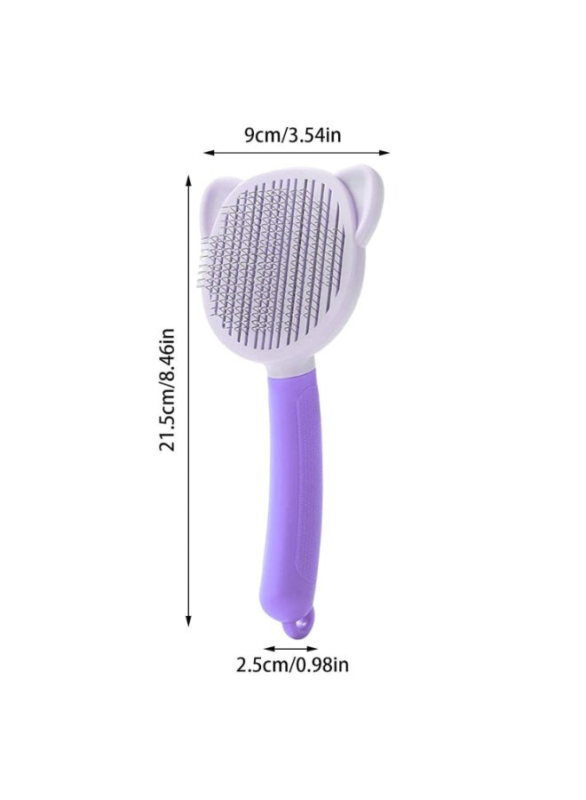 Cleaning Grooming Brush | Grooming Pet Brush | Pet Grooming Brush for Dogs, Cats, Bunnies, Easy to Remove Loose Undercoat, Massage Tool for Pets, Suitable sb-95 - Image 3