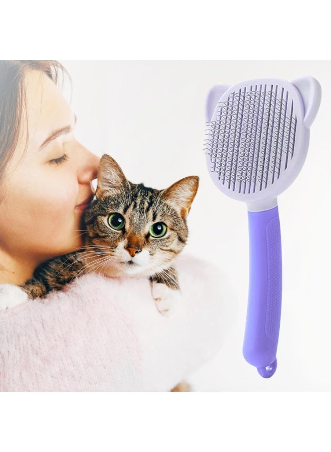 Cleaning Grooming Brush | Grooming Pet Brush | Pet Grooming Brush for Dogs, Cats, Bunnies, Easy to Remove Loose Undercoat, Massage Tool for Pets, Suitable sb-95 - Image 2