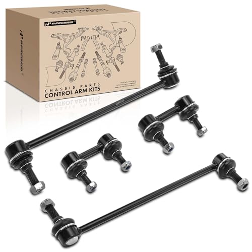 A-Premium Set of 4, Front & Rear Sway Bar Links Kit Stabilizer Bar Links, Compatible with Nissan Altima 2013-2018, Maxima 2016-2018 - Image 1