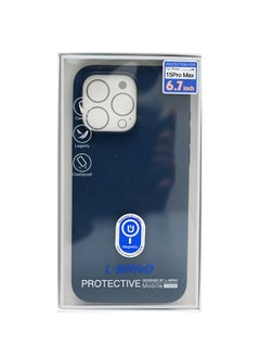 Perfect IPHONE 15 PRO MAX STORM BLUE SILICONE MAGSAFE CASE  - Image 2