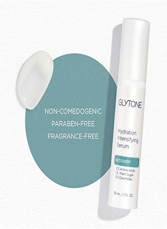 Glytone سيروم تعزيز الترطيب مع السيراميدات والأحماض الأمينية، يرطب ويستعيد الحاجز الدهني، يُنعش البشرة، سيروم غير لامع خفيف، 1 أونصة  - Image 4