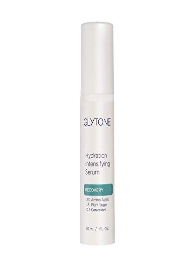 Glytone سيروم تعزيز الترطيب مع السيراميدات والأحماض الأمينية، يرطب ويستعيد الحاجز الدهني، يُنعش البشرة، سيروم غير لامع خفيف، 1 أونصة  - Image 1