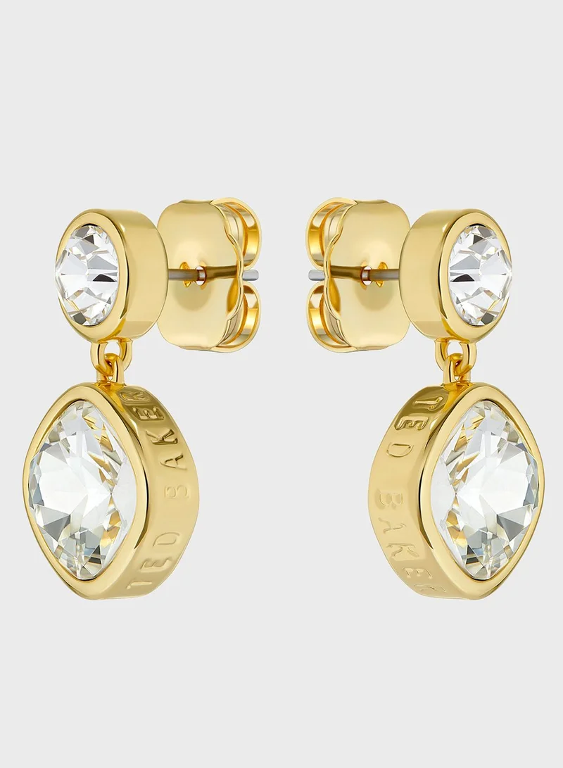 Ted Baker Craset Crystal Drop Earrings