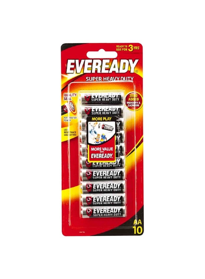 Eveready Battery AA, 10 pcs