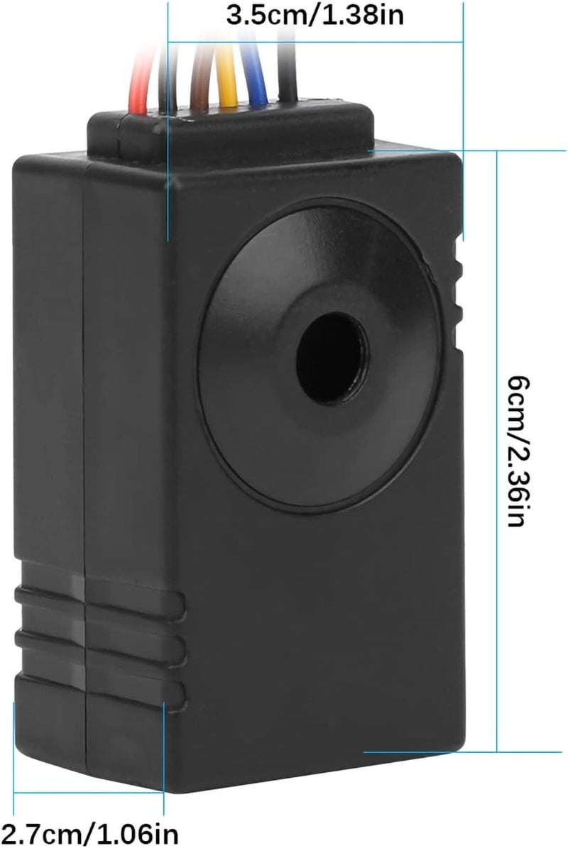 Remote Control Bike Alarm, Water Proof Anti Theft Security with Loud Siren for Electric Scooter & Tricycle - Image 3