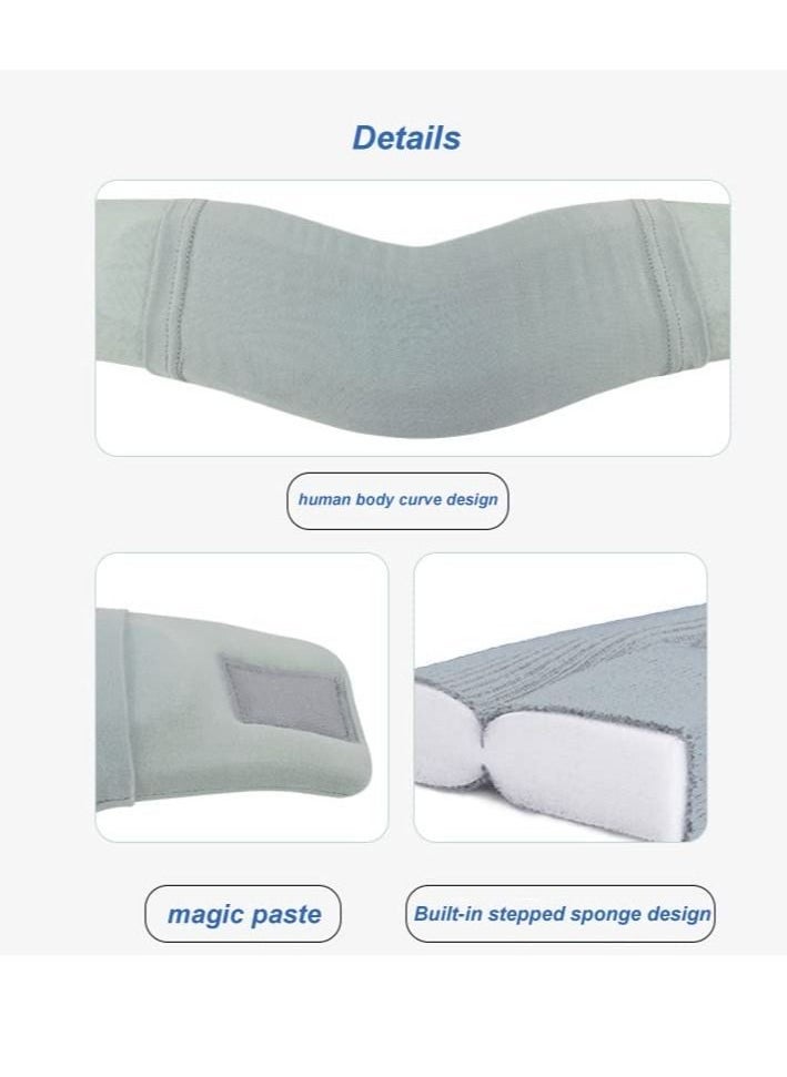 Womdee - Soft Foam Neck Brace Universal Cervical Collar Womdee Adjustable Neck Support Brace for Sleeping and Working, Studying Tiktok  Live - Relieves Neck Pain and Spine Pressure (M) - Image 1