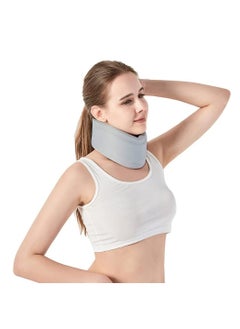 Womdee Soft Foam Neck Brace Universal Cervical Collar Womdee Adjustable Neck Support Brace for Sleeping and Working, Studying Tiktok  Live - Relieves Neck Pain and Spine Pressure (M)  - Image 1