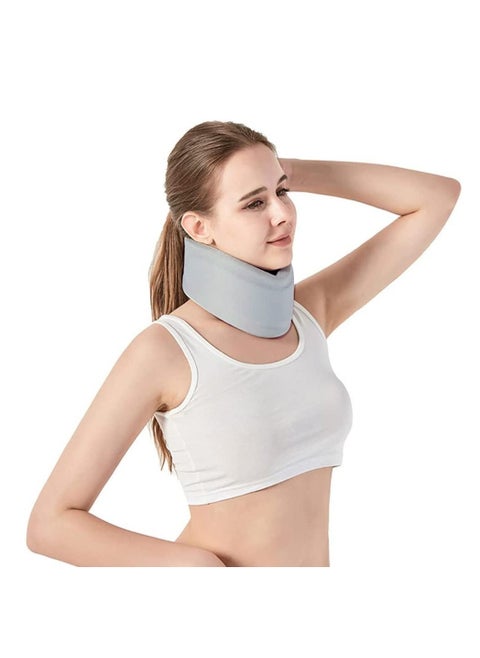 Soft Foam Neck Brace Universal Cervical Collar Womdee Adjustable Neck Support Brace for Sleeping and Working, Studying Tiktok  Live - Relieves Neck Pain and Spine Pressure (M)