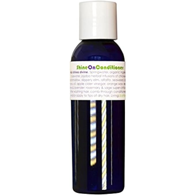 Living Libations - ORGANIC SHINE ON CONDITIONER | NATURAL, WILDCRAFTED CLEAN BEAUTY (4 OZ | 120 ML)