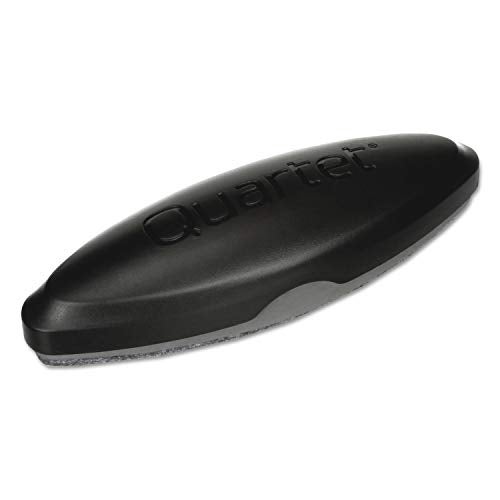 Quartet Eraser, 2-in-1, Whiteboard/Chalkboard, Magnetic, 6-1/2"x1-3/8", Black (BFEB2) - Image 1