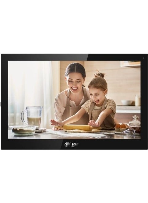 VTH5341G-W 10.1" Android W-Fi Touch Screen Omnidirectional Microphone Villa Type Intercom Indoor Unit