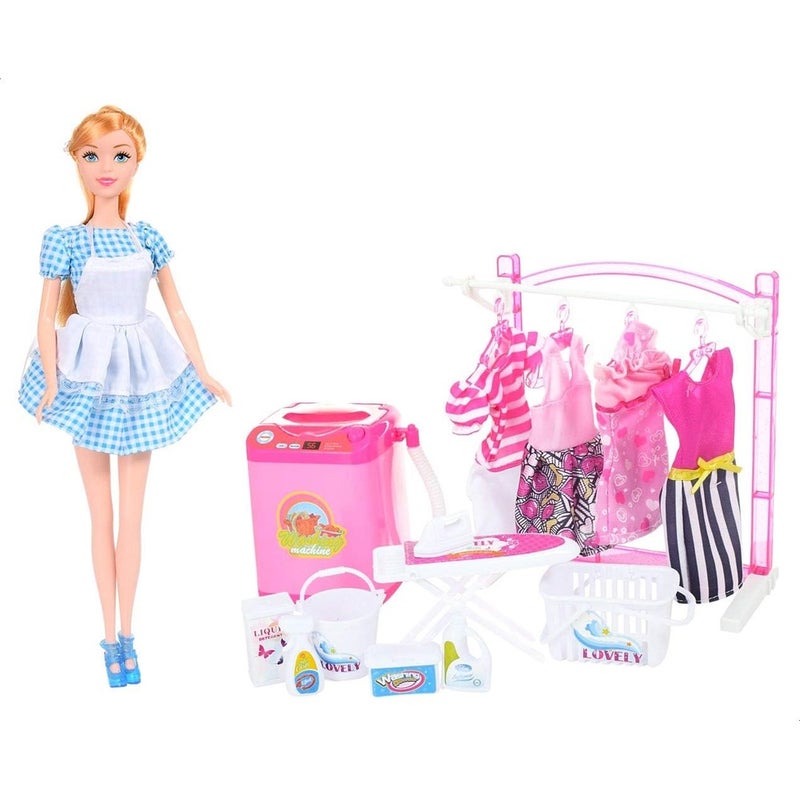 كيبيبي الدمية كايبيبي مع الغساله و طاولة المكواه - BLD135 - Image 3