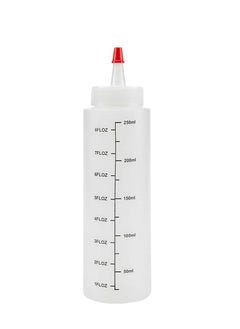 Oasisgalore 12 Pack 8 oz. Condiment Squeeze Bottles with Red Tips - Plastic for Ketchup, Sauces, Crafts  - Image 4