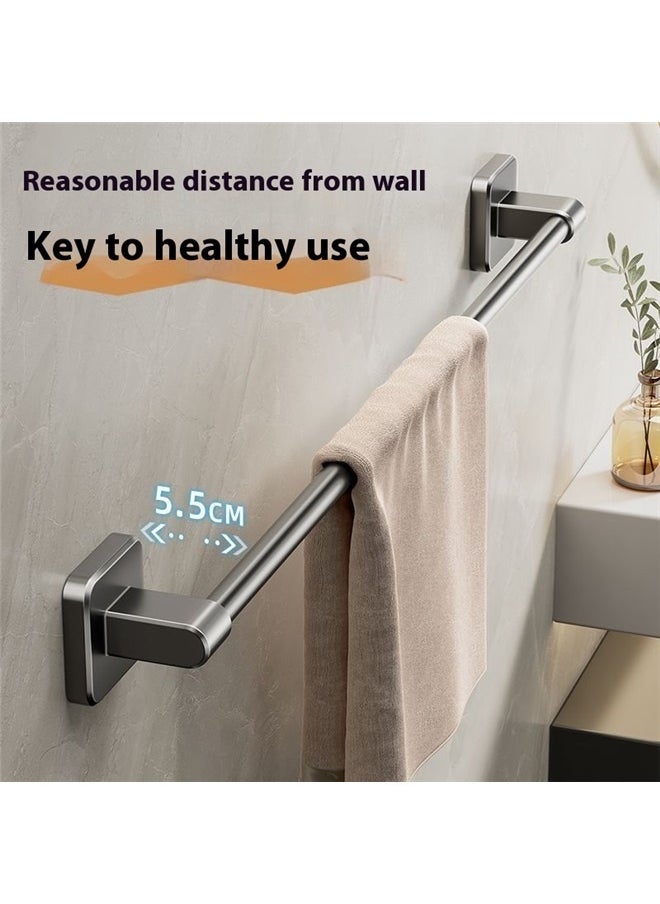 yongsheng Wall Mount Towel Bar 40cm，Towel Rack,  No Punching Towle Rod for Hanging of Towel in Bathroom and Bedroom  - Image 2