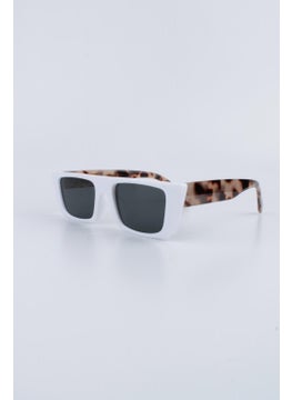 Silvio Monetti Women's White UV 400 Protection Sunglasses 23SM6033R05  - Image 2