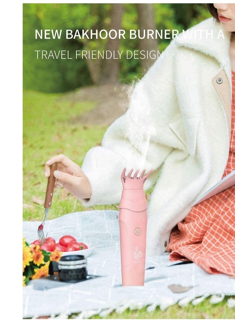 Bakhoor Smart Rechargeable Handheld Burner With Comb  - Image 1