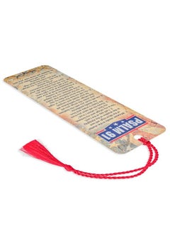 Dicksons Psalm 91 Full Verse American Flag Cardstock Tassel Bookmarks Pack Of 12  - Image 5