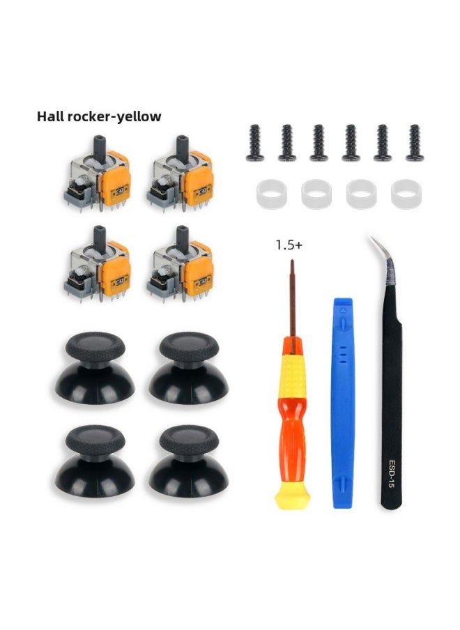 Generic PS5 Handle Hall Rocker PS5 Handle Left And Right Joystick Hall Rocker Latest Version Adjustable-Product Color:P5 Set 42  - Image 1