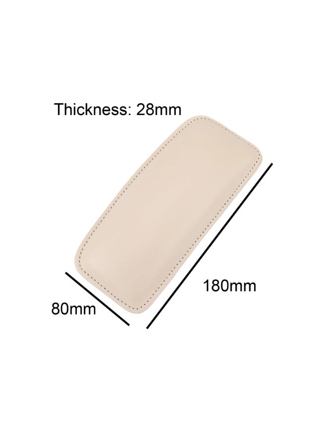 2PCS Car Knee Cushion Soft Leather Elbow Pad Arm Rest for Car Universal Car Center Console Cushion Pad Comfort Pillow Car Interior Accessories for Most Car SUV - Image 3