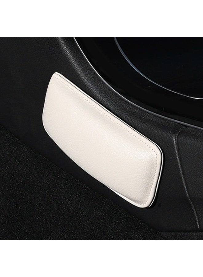 2PCS Car Knee Cushion Soft Leather Elbow Pad Arm Rest for Car Universal Car Center Console Cushion Pad Comfort Pillow Car Interior Accessories for Most Car SUV - Image 2