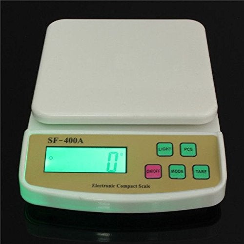 JAPP electronic kitchen digital weighing scale 10 kg advance weight measure liquids flourwhite - Image 4