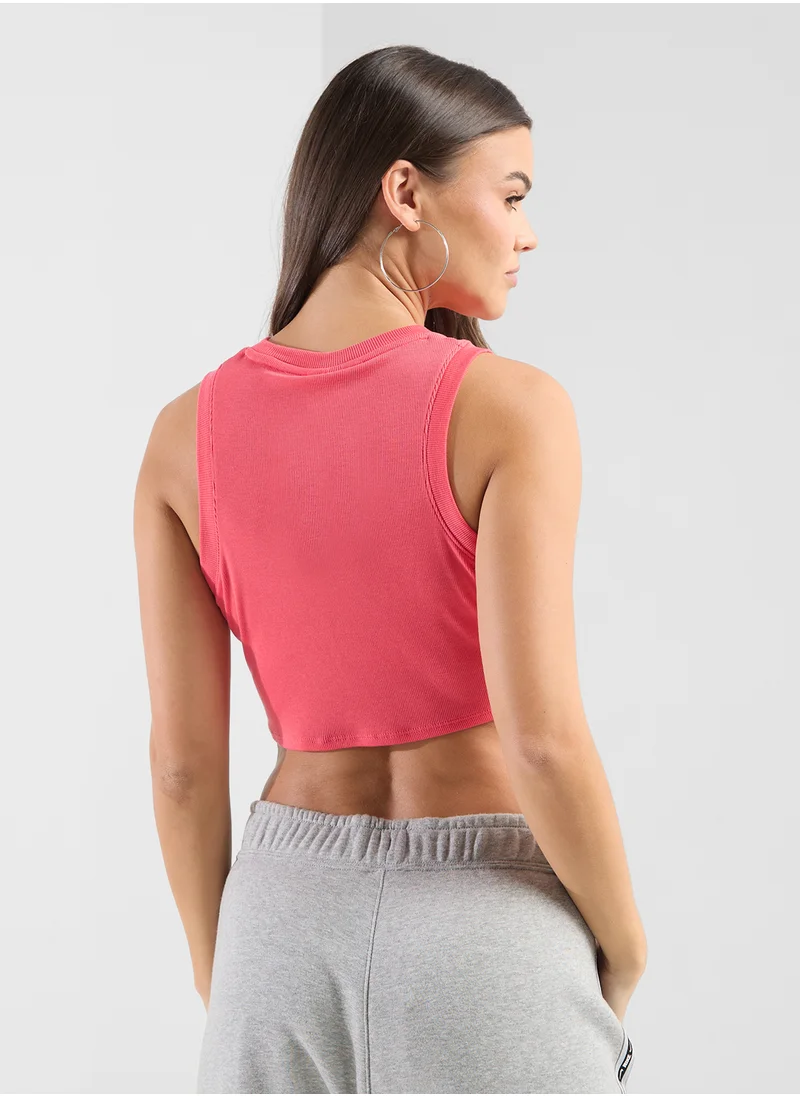 Nike Nsw Essential Ribbed Cropped Tank