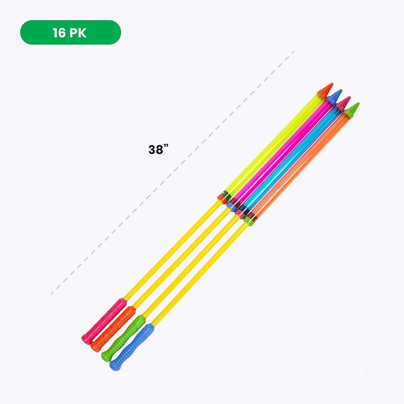 Boley Crayon Water Blasters  16 Pack 23 Super Soaker Water Guns for Kids  Adults  Big Pool Party Game Set Colorful Squirt Guns Outdoor Fun Summer Toys for Beach Backyard BBQ and More - Image 5