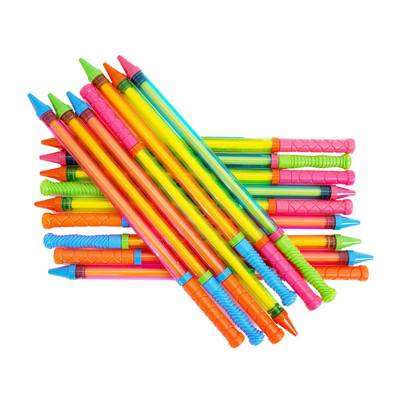Boley Crayon Water Blasters  16 Pack 23 Super Soaker Water Guns for Kids  Adults  Big Pool Party Game Set Colorful Squirt Guns Outdoor Fun Summer Toys for Beach Backyard BBQ and More - Image 2